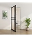 Stalen taatsdeur - Maatwerk - Zwart - 6 Vlaks - Rook glas - Luxe design