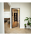 Stalen Binnendeur - Brons - 6 Vlaks - Brons rook glas - Luxe design *
