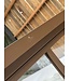 OUTLET: Stalen Binnendeur - Brons - 6 Vlaks - Helder glas - Luxe design