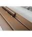 OUTLET: Stalen Binnendeur - Brons - 6 Vlaks - Helder glas - Luxe design