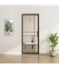OUTLET: Stalen taatsdeur 211,5 x 83 - 6 Vlaks luxe design - Helder glas