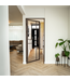 OUTLET: Stalen Binnendeur - Brons - 6 Vlaks - 231,5 x 93 - Helder glas - Luxe design  - Linksdraaiend