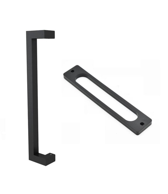 Stalen Schuifdeur - Brons - 4 Vlaks rond - Maatwerk - Rook glas