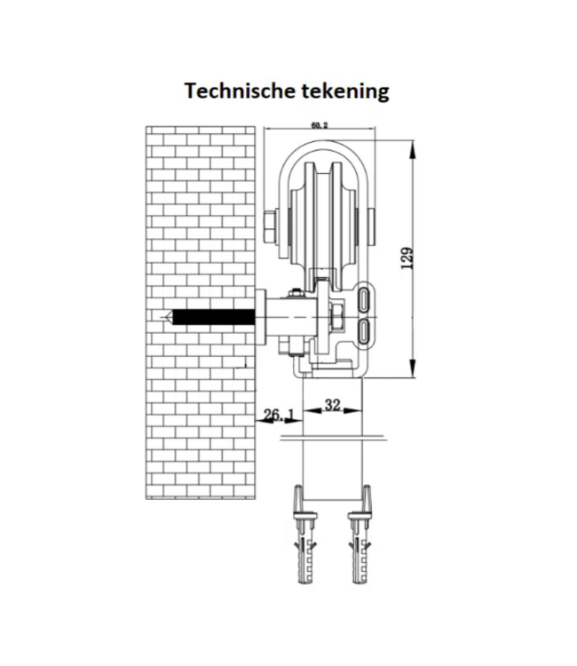 Dubbele stalen Schuifdeuren - Olijfgroen - 4 Vlaks rond - Maatwerk - Rook glas