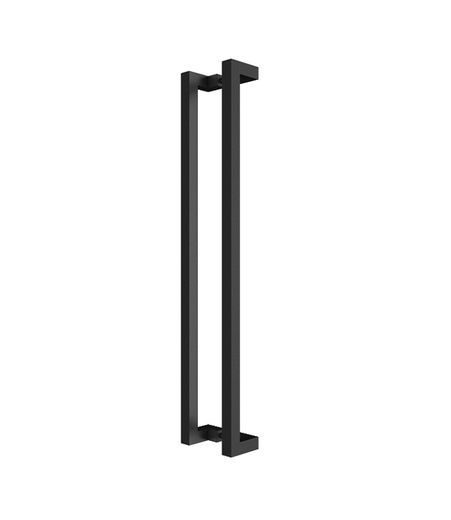 Dubbele stalen taatsdeur - Brons - 5 Vlaks rond - Rook glas