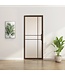 Stalen taatsdeur - Brons - 6 Vlaks - Brons rook glas - Luxe design*