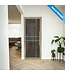 Stalen Binnendeur - Kiezelgrijs - 6 Vlaks - Maatwerk - Rook glas - Luxe design