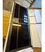 OUTLET: Stalen Binnendeur - Zwart - 6 Vlaks - 2155 X 875 - Full Metal Black Glas - Luxe design - Rechtsdraaiend