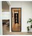 OUTLET: Stalen Binnendeur - Brons - 6 Vlaks - 2158 x 992 - Brons Rook Glas - Luxe design - Linksdraaiend