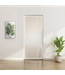 Stalen taatsdeur - Wit - 6 Vlaks - Mat glas - Luxe design