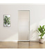 Stalen Taatsdeur - Wit - 4 Vlaks - Mat glas