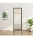 OUTLET: Stalen Taatsdeur - Olijfgroen - 4 Vlaks - Matglas - Sparingmaat 2450x915mm