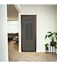 Stalen Binnendeur - Brons - 3 Vlaks - Brons rook glas*