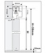 Dubbele stalen schuifdeur met koofsysteem - 6 Vlaks - Olijfgroen - Helder glas - Luxe design*