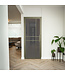 Stalen Binnendeur - Olijfgroen - 6 Vlaks - Helder glas - Luxe design*