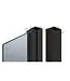 Stalen Binnendeur - Wit - 4 Vlaks - Helder glas*
