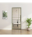 OUTLET: Stalen taatsdeur - Olijfgroen - 6 Vlaks - Helder glas - Luxe design