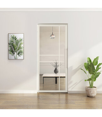 OUTLET: Stalen taatsdeur - Wit - 6 Vlaks - Helder glas - Luxe design