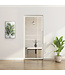 OUTLET: Stalen taatsdeur - Wit - 6 Vlaks - Helder glas - Luxe design
