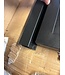 OUTLET: Stalen Binnendeur - Zwart - 3 Vlaks - 201,5 x 78,3 - Helder glas - Luxe design  - Linksdraaiend