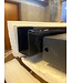 OUTLET: Stalen Binnendeur - Zwart - 3 Vlaks - 244,6 x 89,2 inbouwmaat - Helder glas - Linksdraaiend