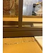 OUTLET: Stalen Taatsdeur - Brons - 6 Vlaks - Helder glas - 211,5 x 93 - Luxe design