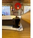 OUTLET: Stalen Binnendeur - Brons - 2 Vlaks rond  - Brons rookglas - 211,5 x 93 - Rechtsdraaiend