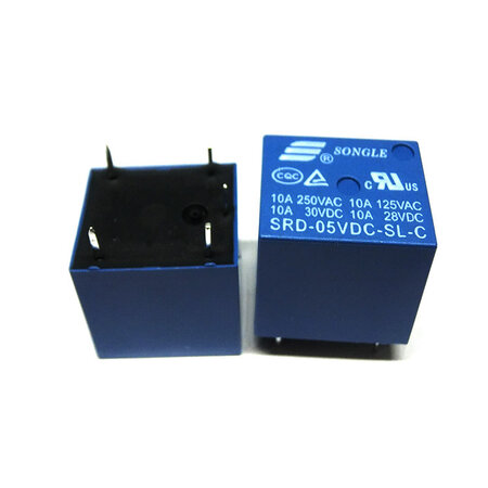 Otronic SRD-05VDC-SL-C Relais 5pins  10A 5V