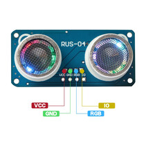 RUS-04 Ultrasone afstandsensor met geïntegreerde RGB LED