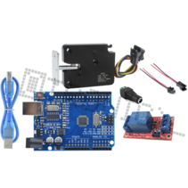 Starter Kit voor Arduino Uno R3 met 5v slotje , relais module, dc jack en 2 pin pigtail