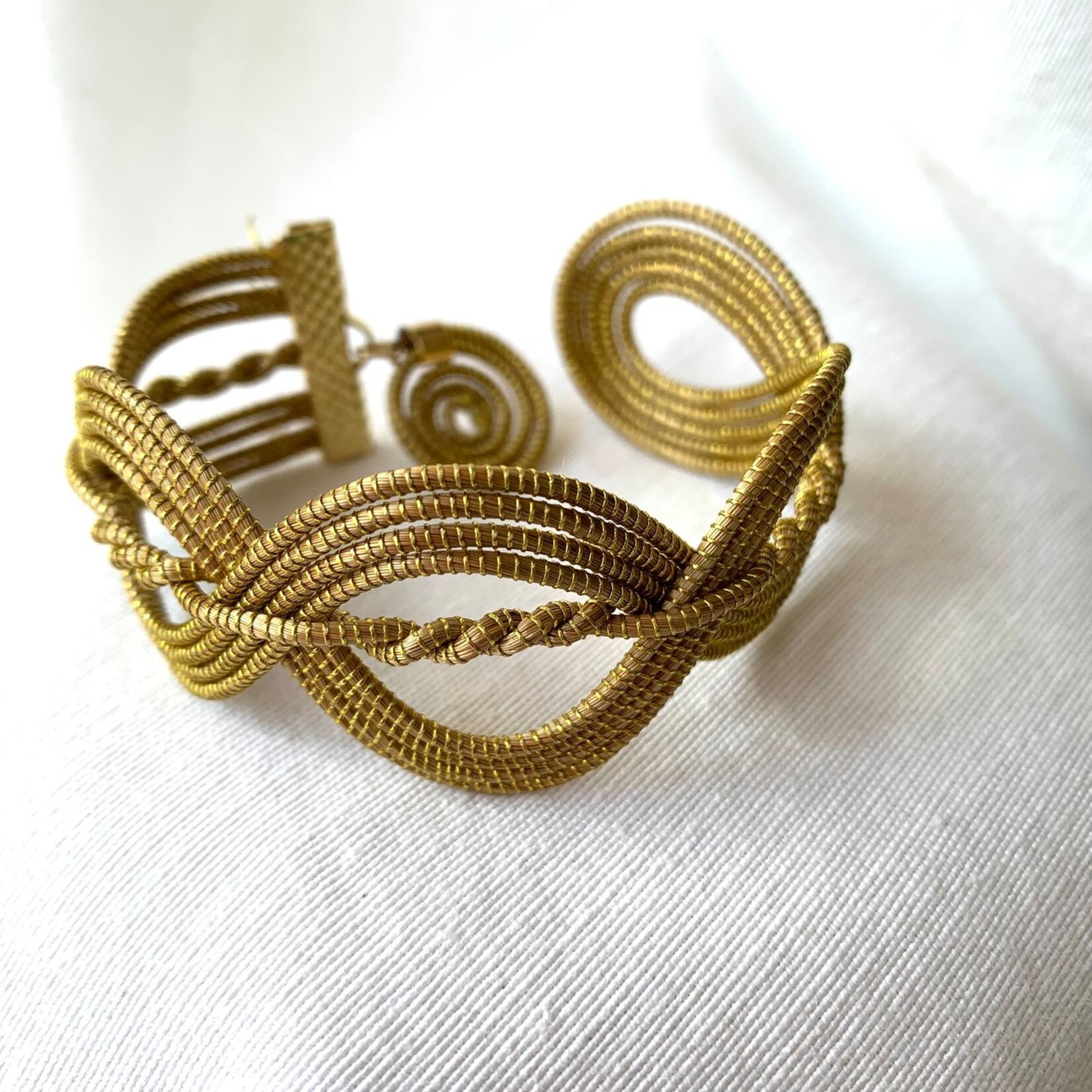 GOLDEN GRASS COLLECTION Antonella Golden Grass Bracelet