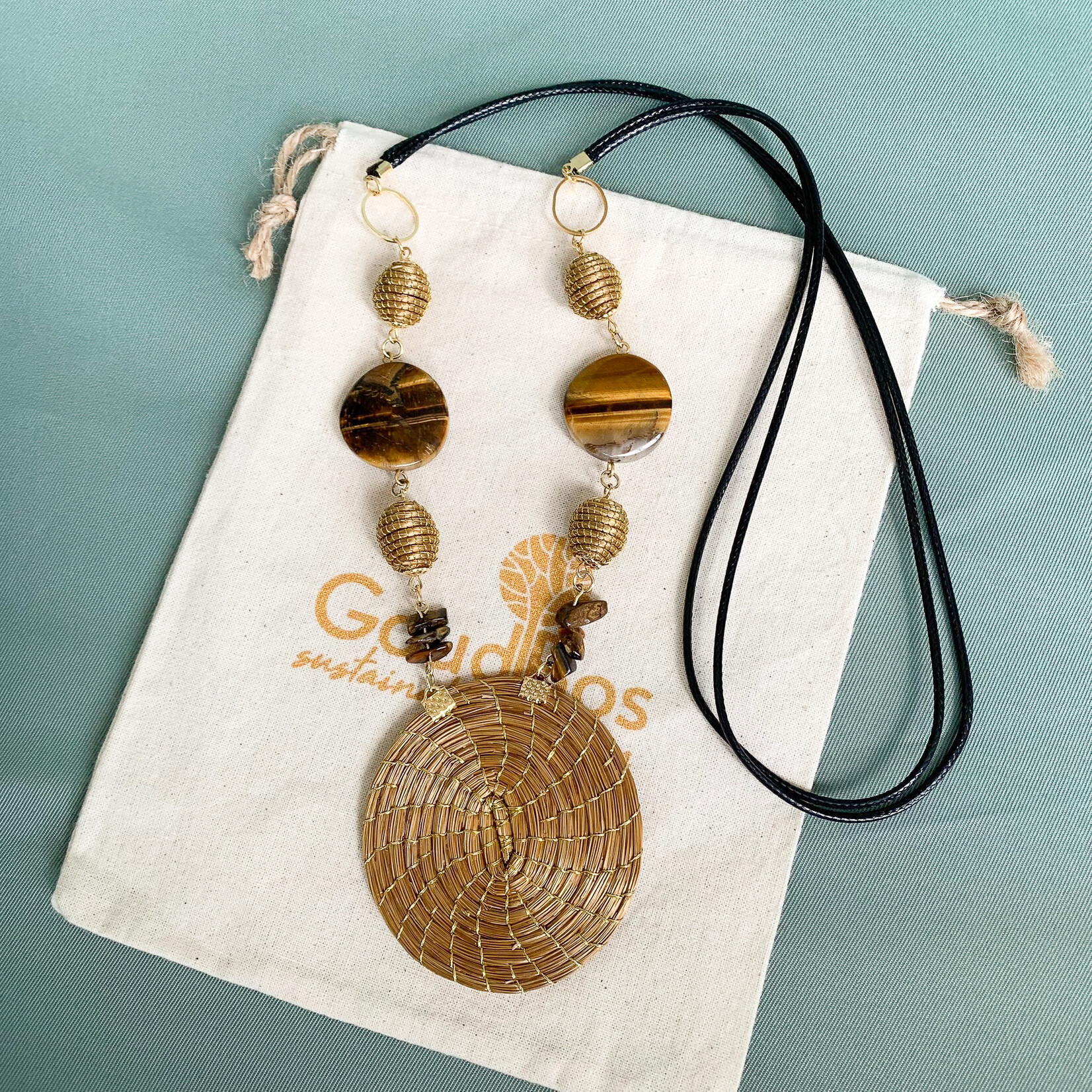 GOLDEN GRASS COLLECTION Serena Necklace