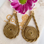 GOLDEN GRASS  Motu Earrings