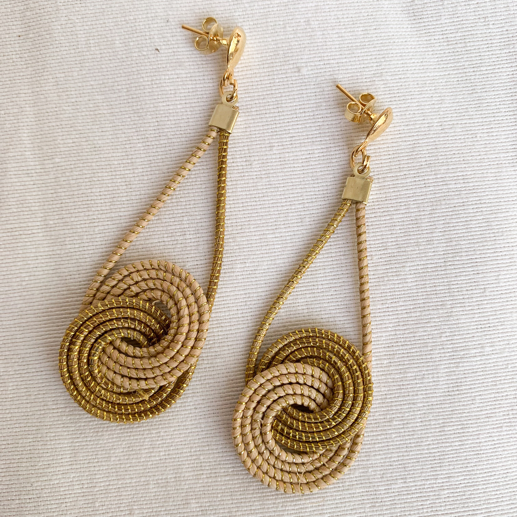 GOLDEN GRASS  Yara Golden Grass Earrings