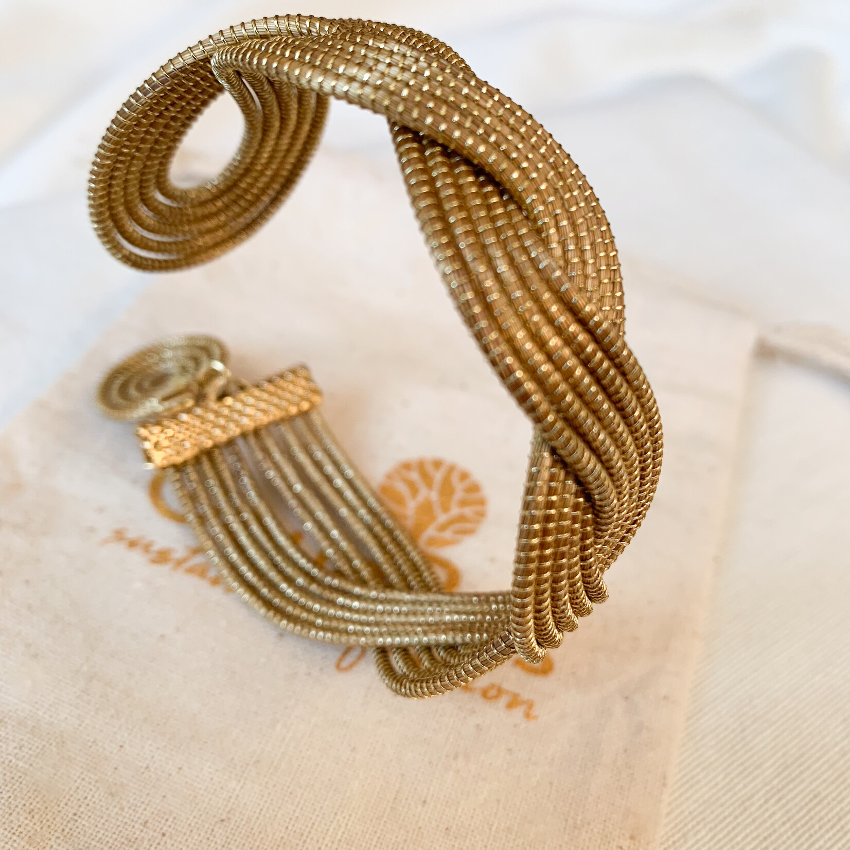 GOLDEN GRASS  Antonella Golden Grass Bracelet