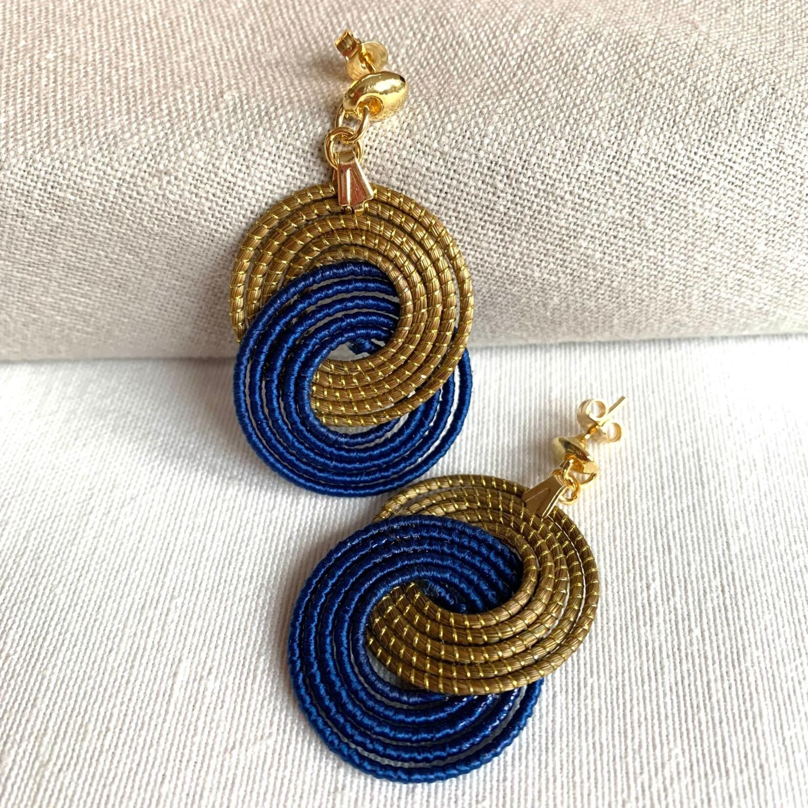 GOLDEN GRASS  Iberaba Golden Grass Earrings