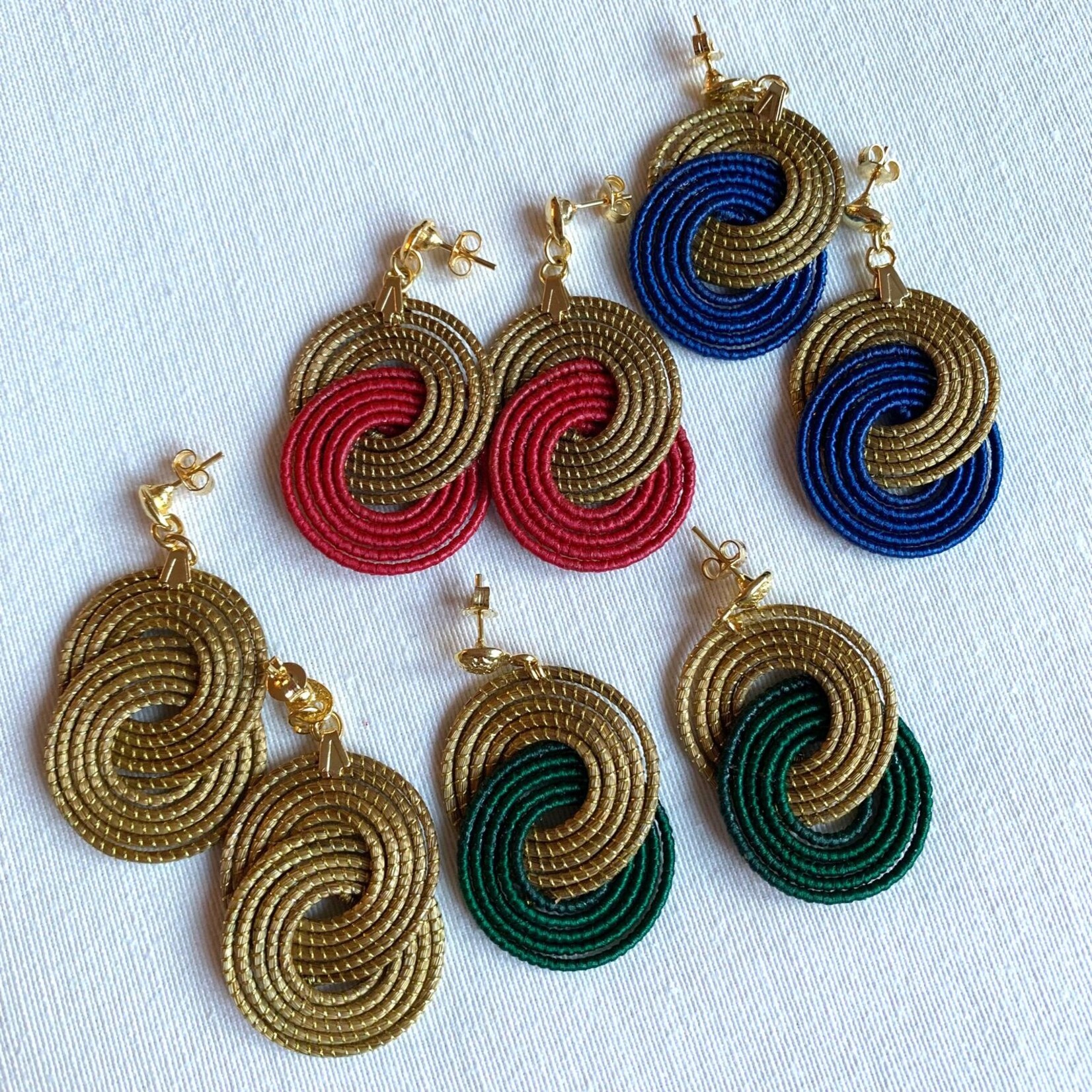 GOLDEN GRASS  Iberaba Golden Grass Earrings