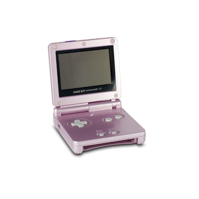 Gameboy Advance (GBA) SP Console - Pink