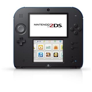 Nintendo 2DS Console - Zwart/Blauw