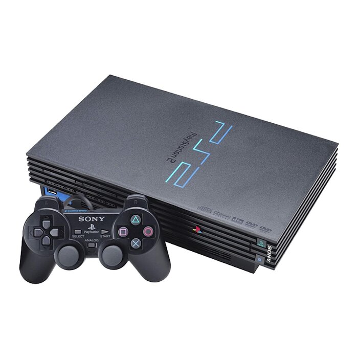 Playstation 2 Console - Phat - Zwart