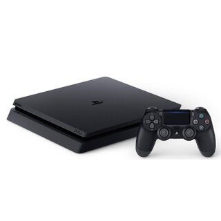 Playstation 4 Slim (PS4) Console + 1 Controller - Zwart - 500GB