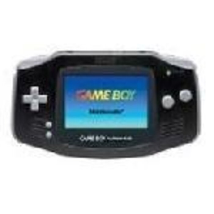 Gameboy Advance (GBA) Console - Zwart