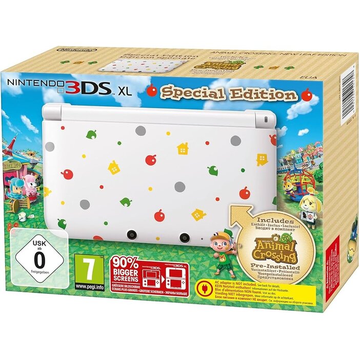 Nintendo 3DS XL Console - Animal Crossing Limited Edition