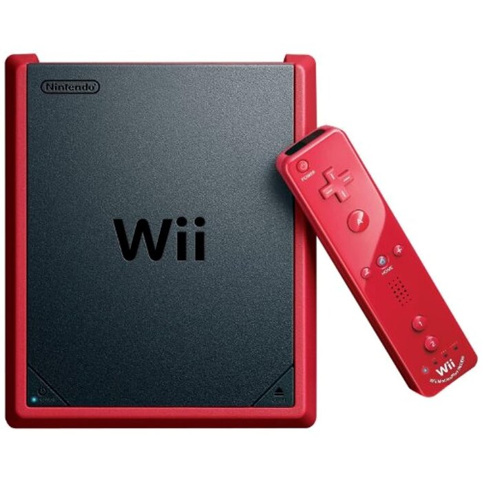 Wii Mini Console - Zwart/Rood - Nintendo Wii