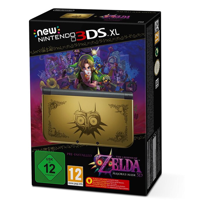 New Nintendo 3DS XL Console - Zelda Majora's Mask Limited Edition
