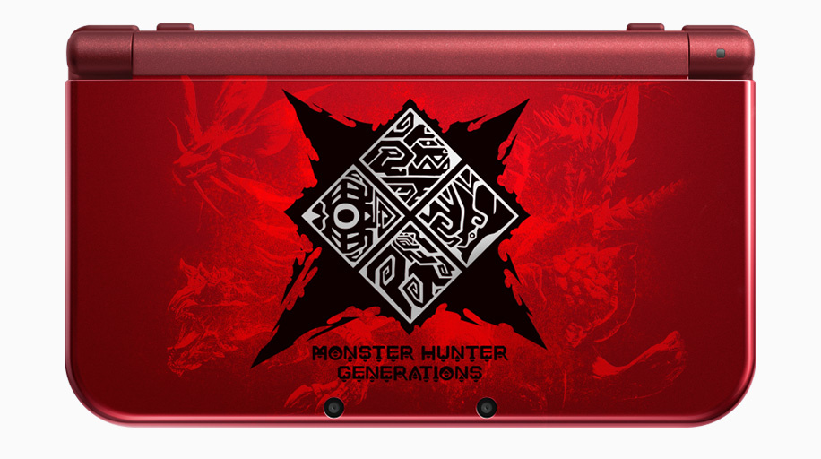 New Nintendo 3DS XL Console - Monster Hunter Generations Limited