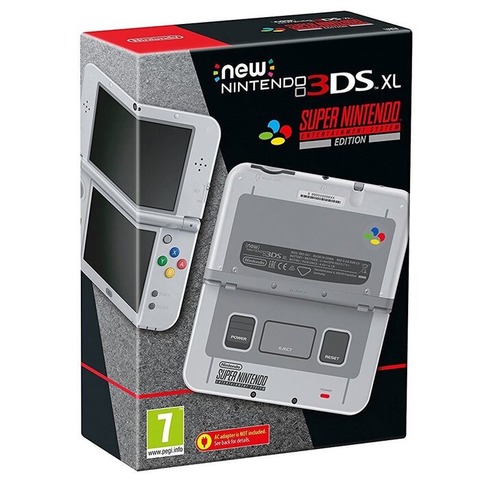 New Nintendo 3DS XL Console - Super Nintendo / SNES Edition