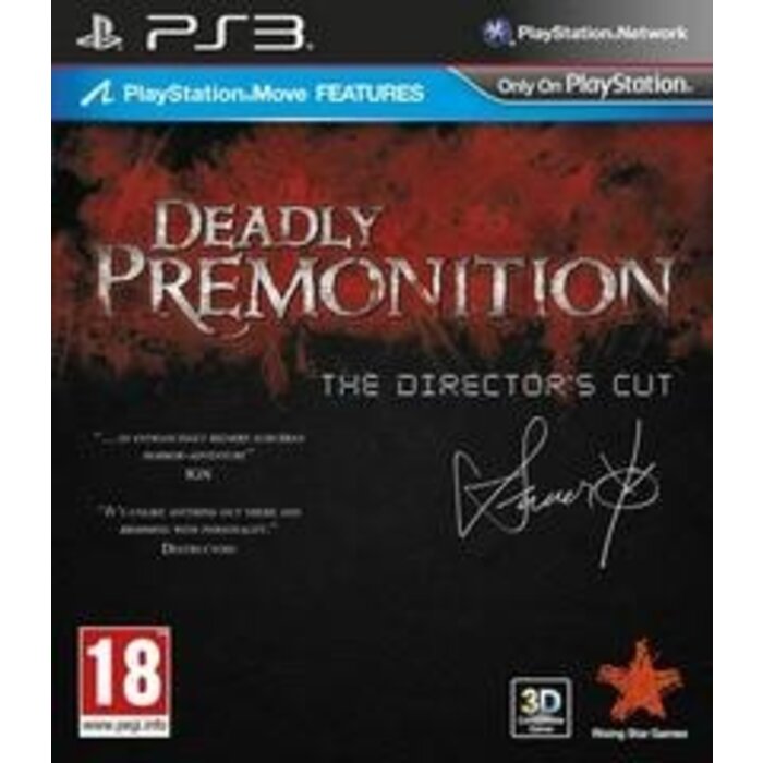 Deadly Premonition - Playstation 3 (PS3)