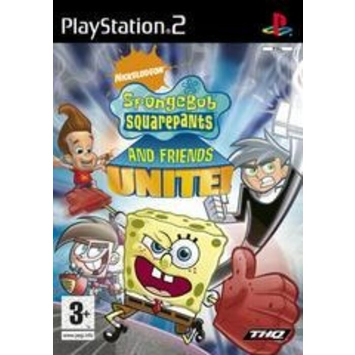 Spongebob Squarepants en zijn Vrienden: Samen Staan Ze Sterk - Playstation 2 (PS2)