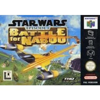 Star Wars Episode 1: Battle for Naboo - N64 - (Losse Cartridge)